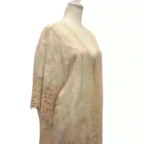 Boho Women’s Kimono Cardigan, robe, bohemian, resort style, Bikini Cover - Picture 4 of 6